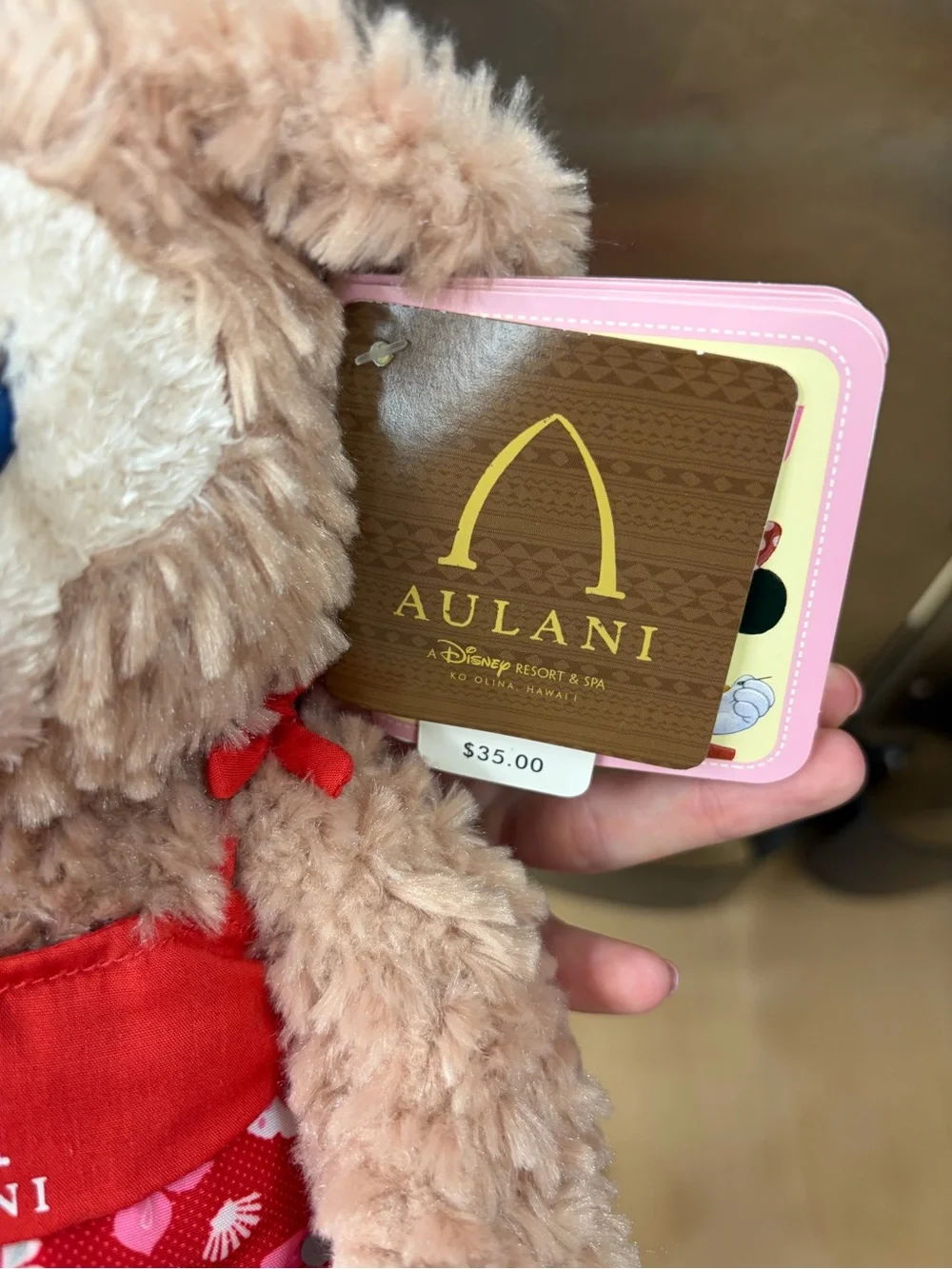 Pair of NWT Disney Aulani Duffy and Shellie May 12 Inch Teddy Bears
